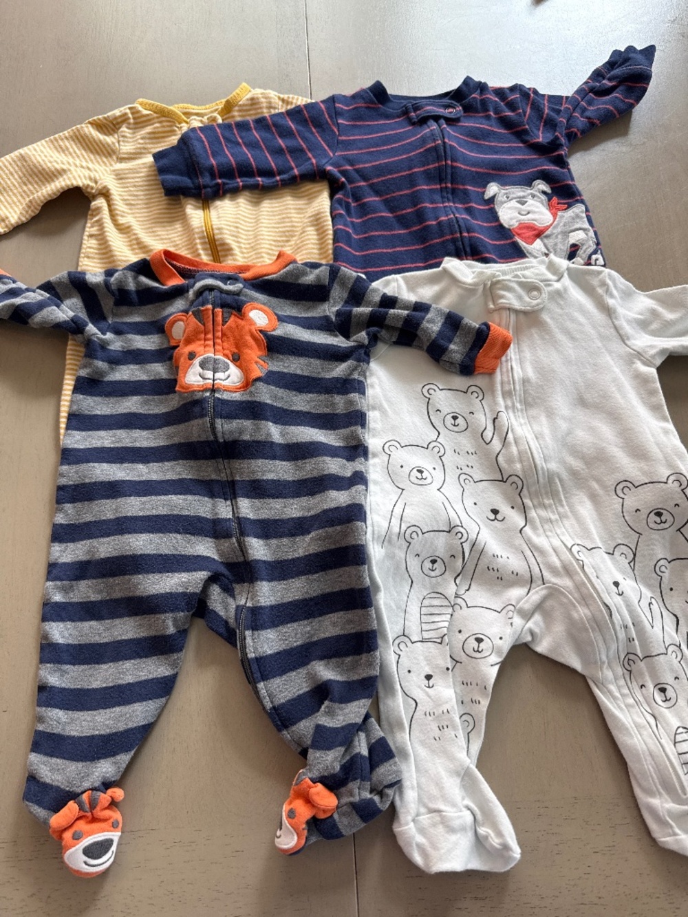 Carter’s Animal footies bundle